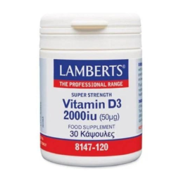Lamberts vit d3 2000iu 30caps