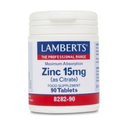 Lamberts zinc 15 mg