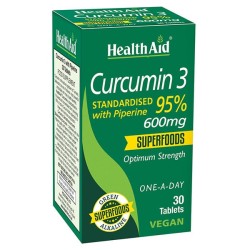 Health aid curcumin 3 600mg...