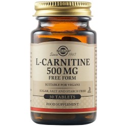 Solgar L-Carnitine 500mg 30tbs
