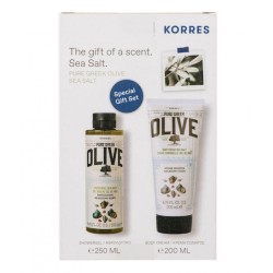 Korres Set Olive Sea Salt...