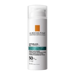 La roche spf50 oil correct...