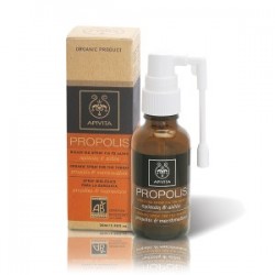 APIVITA - PROPOLIS Organic Spray for the Throat with marshmallow & propolis 30ml