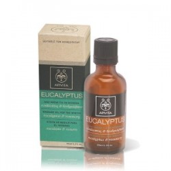 APIVITA - EUCALYPTUS Massage Oil for the Winter with eucalyptus & rosemary 50ml