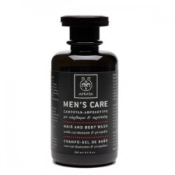 APIVITA - MENS CARE Hair and Body Wash with cardamom & propolis 250ml