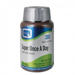 Quest - SUPER ONCE A DAY TIMED RELEASE multivitamins with antioxidants & chelated minerals 30TABS