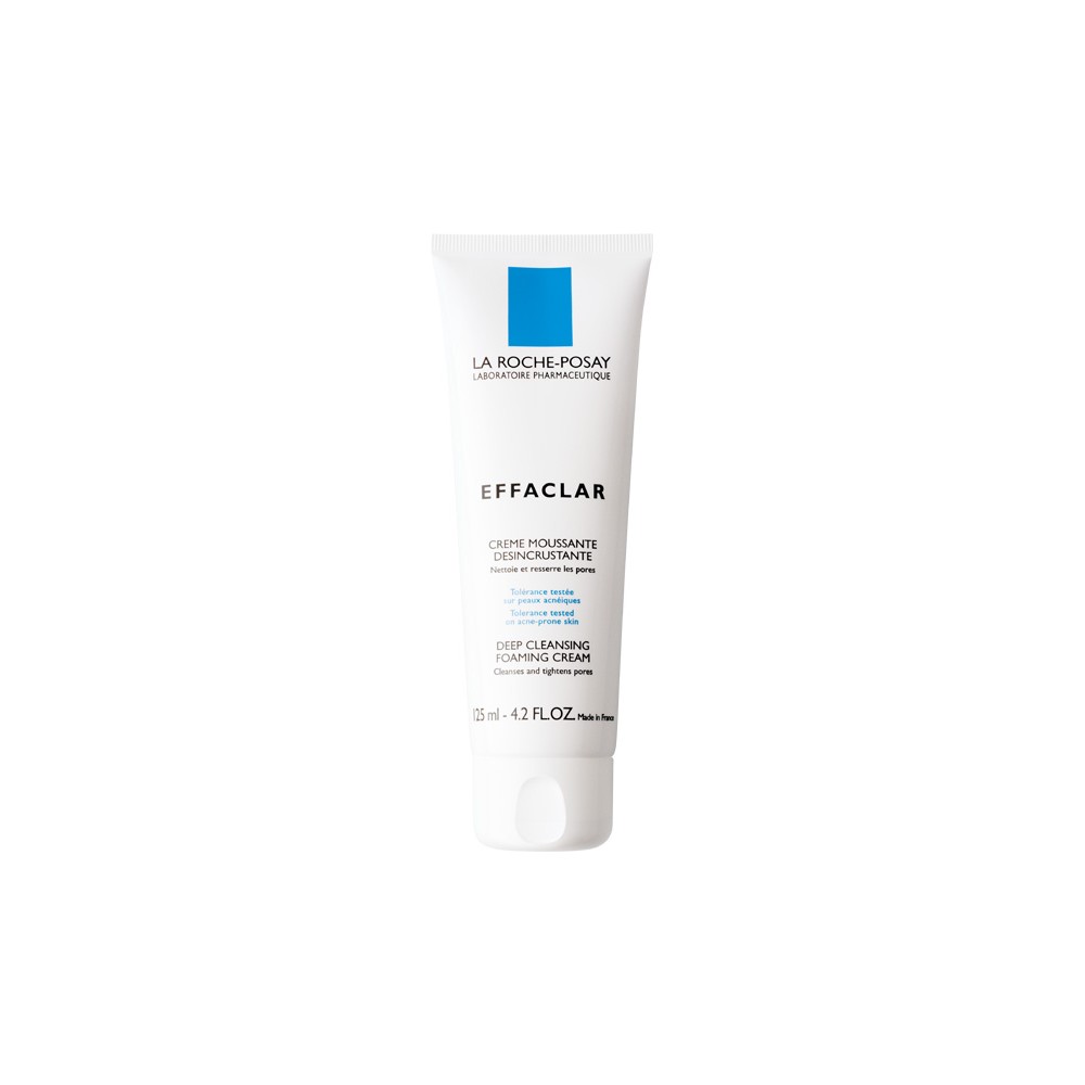 LA ROCHE POSAY - EFFACLAR Deep Cleansing Foaming Cream, 125 ml tube