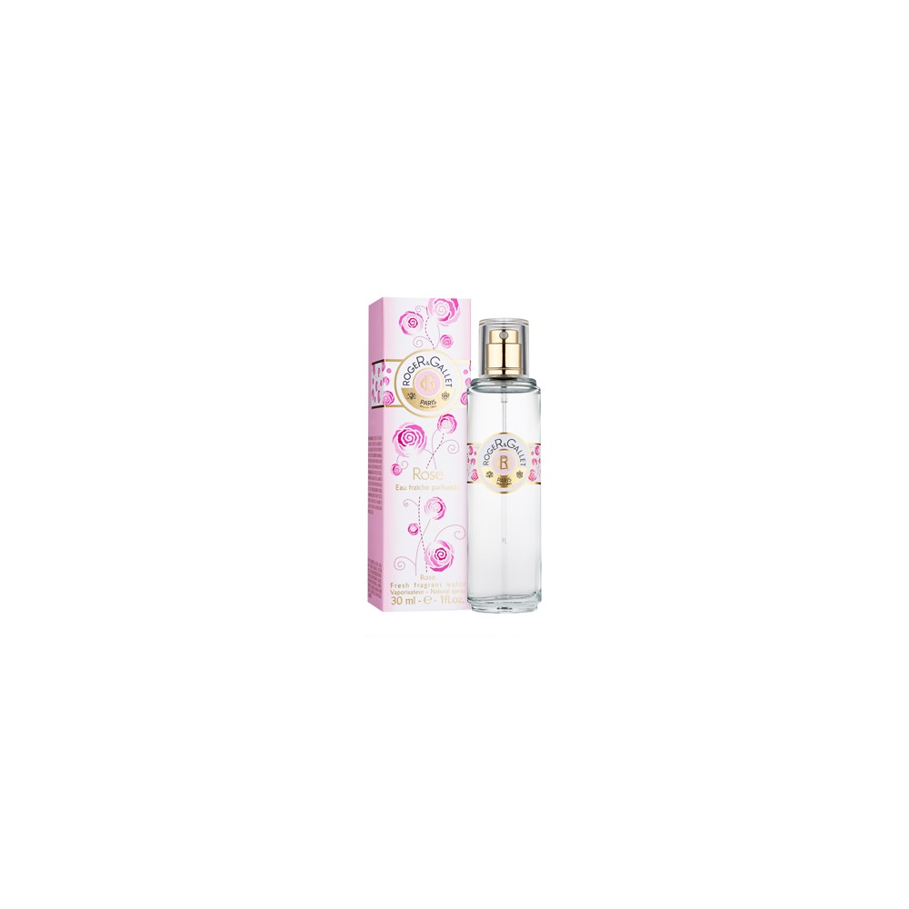 ROGER GALLET - ROSE FRESH FRAGRANT WATER 30ML ROGER GALLET - ROSE FRESH FRAGRANT WATER 30ML