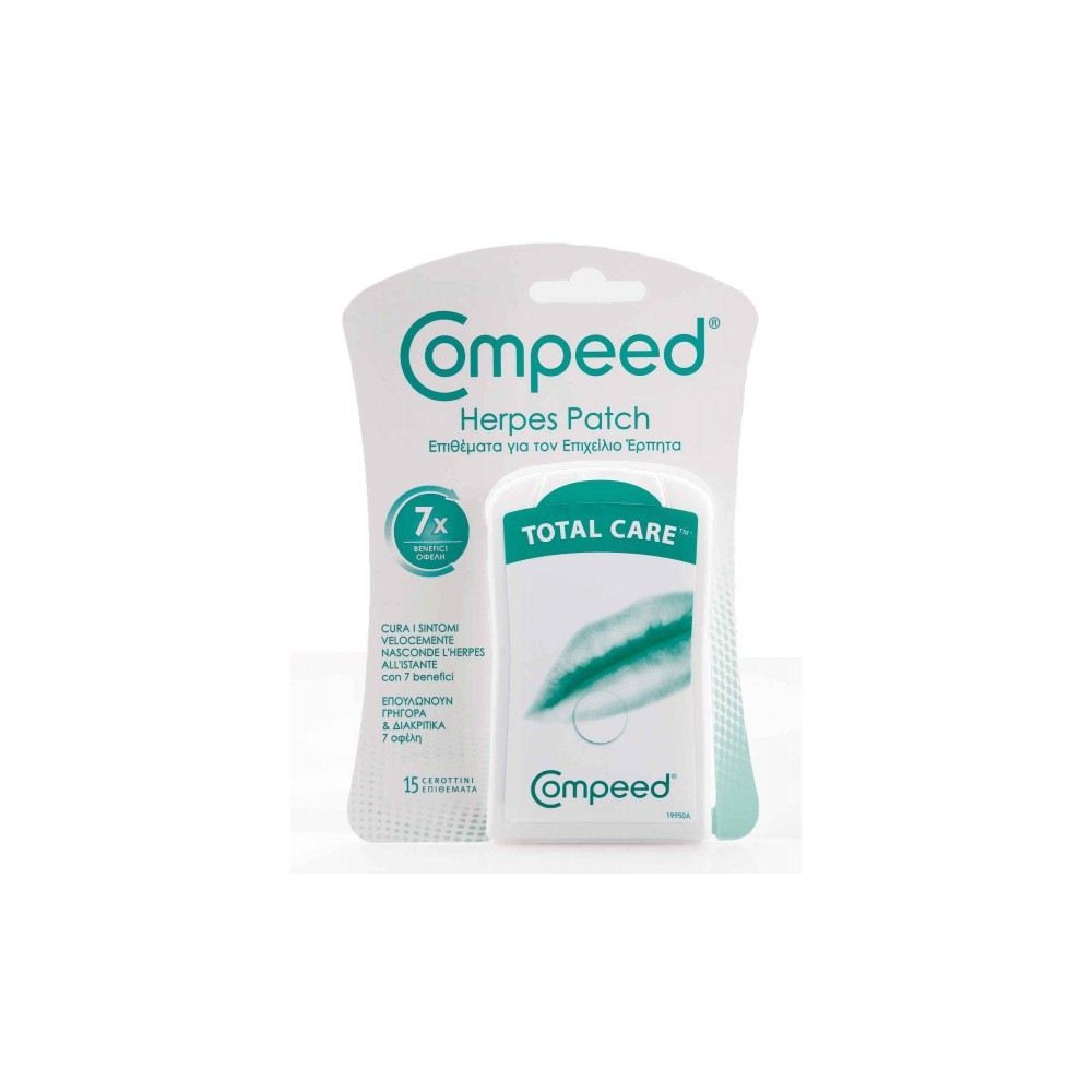 COMPEED HERPES PATCH FOR LIP BLADDER 15 ITEMS