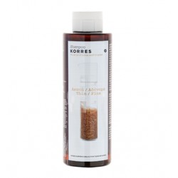 KORRES - RICE PROTEINS & LINDEN SHAMPOO For thin/fine hair, 250mL
