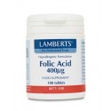 Lamberts - Folic Acid, 100 Tablets
