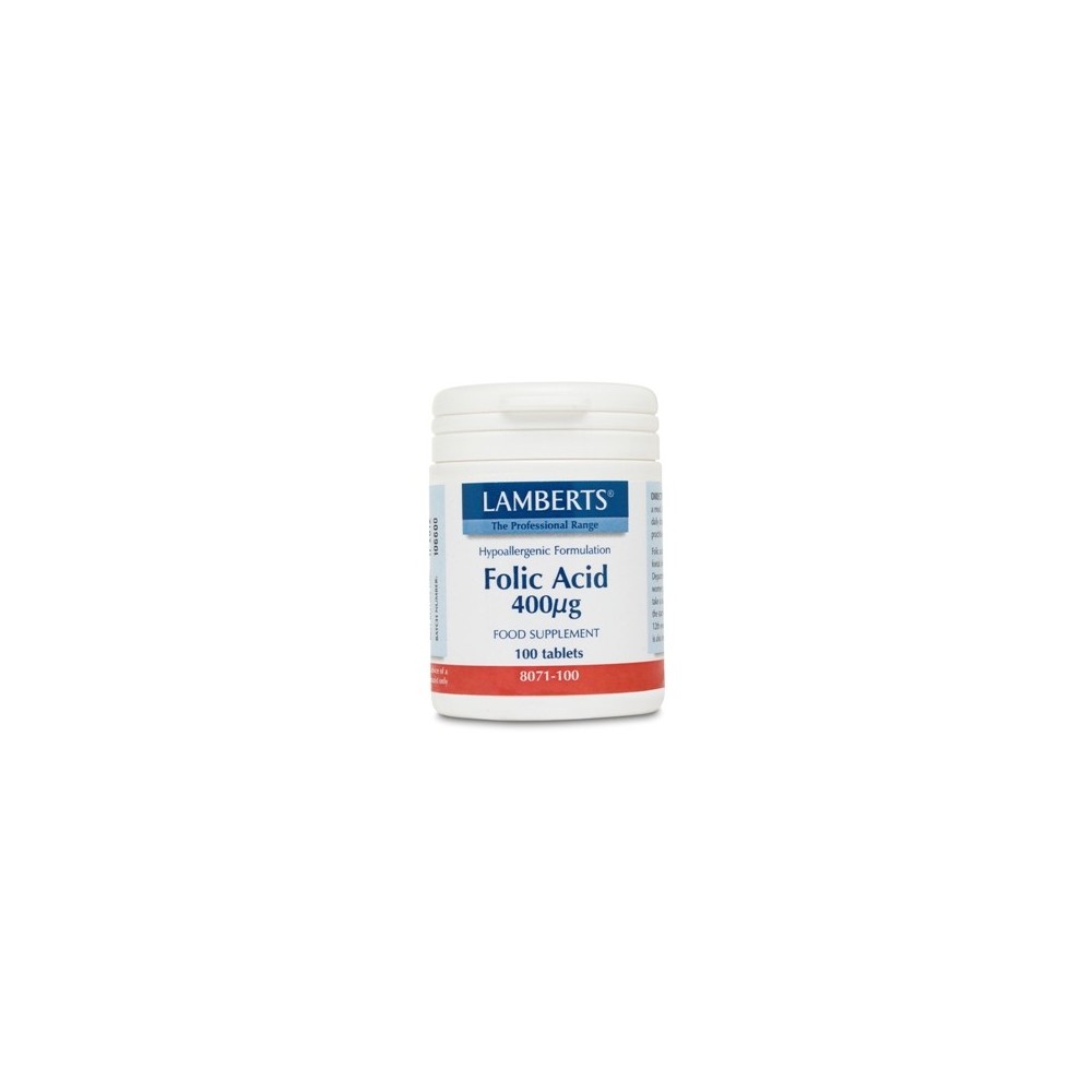 Lamberts - Folic Acid, 100 Tablets