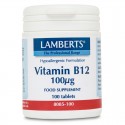 Lamberts - Vitamin B12 100mcg, 100 Tablets