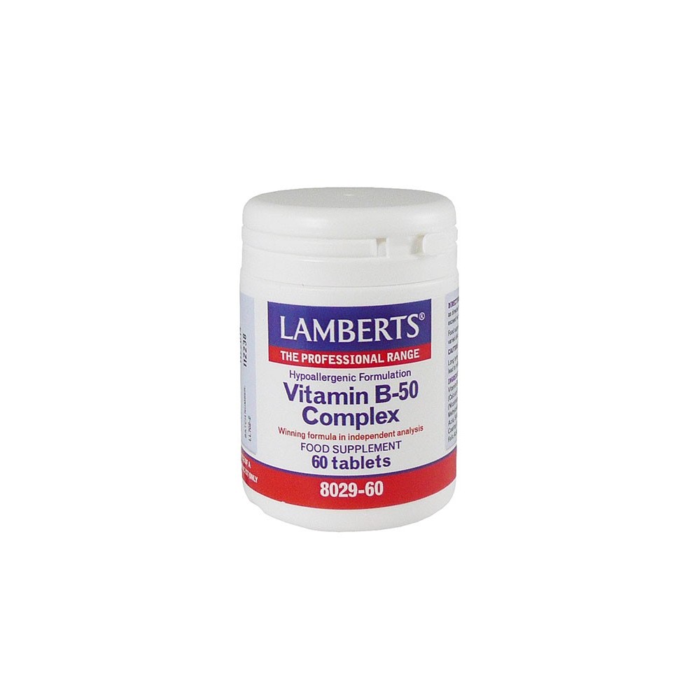 Lamberts - Vitamin B-50 Complex, 60Tabs