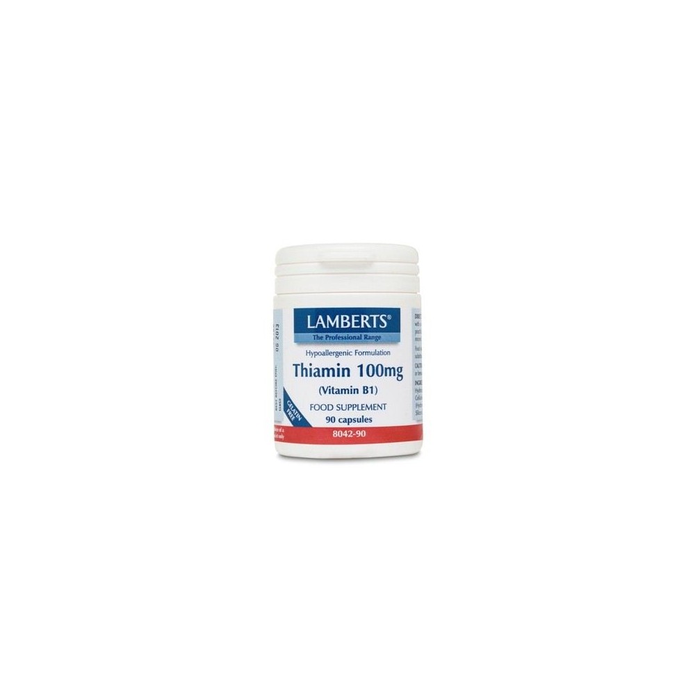 Lamberts - Thiamin 100mg (Vit B1), 90caps