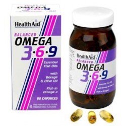 HEALTH AID - OMEGA 3-6-9 1155mg, 60 caps