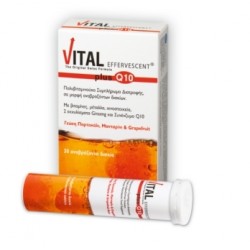 VITAL - PLUS Q10, 30 EFFERVESCENT DISKS