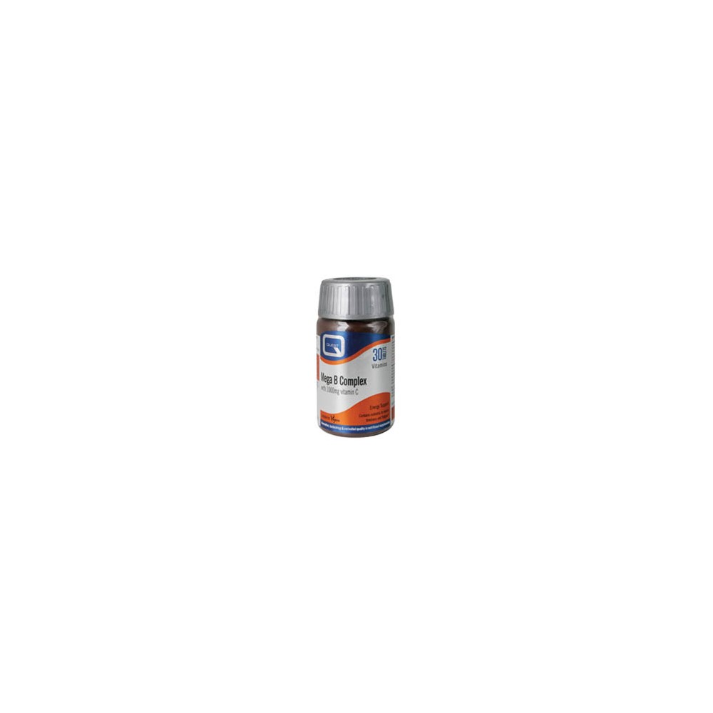 Quest - Mega B-Complex (b-complex 50mg + C 1000mg), 30tabs Quest - Mega B-Complex (b-complex 50mg + C 1000mg), 30tabs