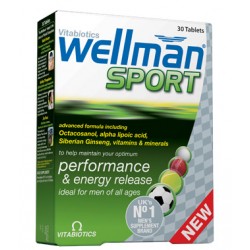 Vitabiotics - WELLMAN Sport, 30 tabs
