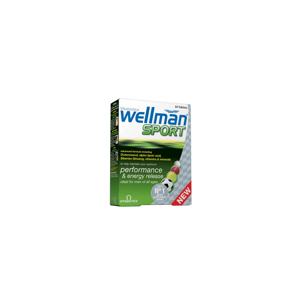 Vitabiotics - WELLMAN Sport, 30 tabs