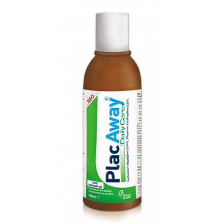 OMEGA PHARMA - Plac Away Daily Care Mouthwash, 500ml