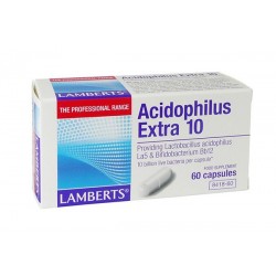 Lamberts - Acidophilus Extra 10 (Milk Free), 60 Caps