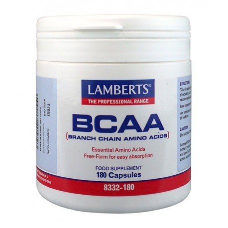 Lamberts - BCAA (Branch Chain Amino Acids), 180 Caps