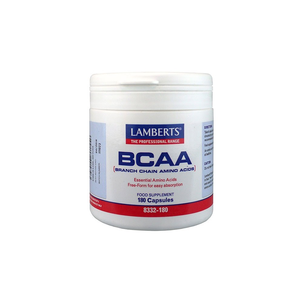 Lamberts - BCAA (Branch Chain Amino Acids), 180 Caps