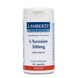 Lamberts - L-TYROSINE 500MG, 60CAPS