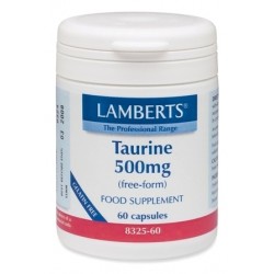 Lamberts - TAURINE 500MG, 60CAPS