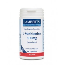Lamberts -  L-METHIONINE 500MG, 60 CAPS