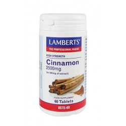Lamberts - Cinnamon 2500mg, 60 Tabs