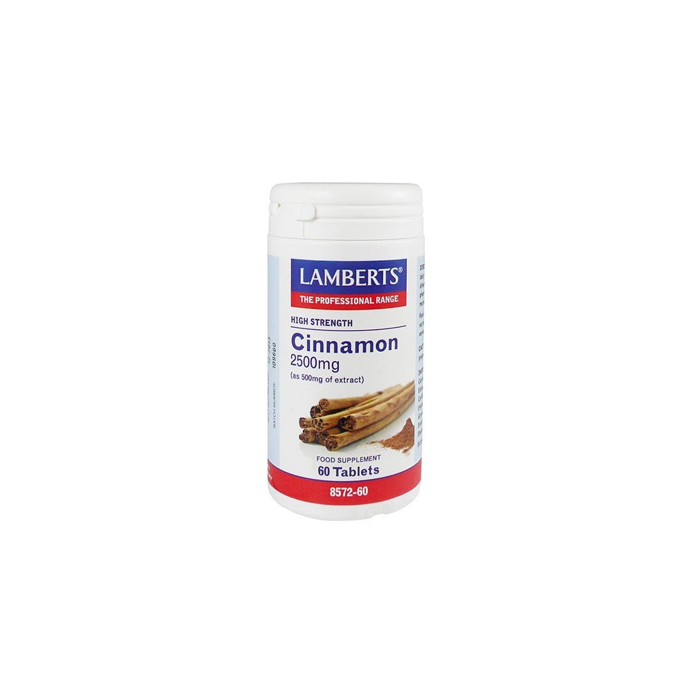 Lamberts - Cinnamon 2500mg, 60 Tabs