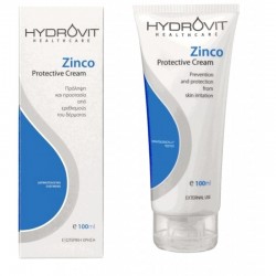 HYDROVIT Zinco Protective Cream Ειδική κρέμα για προστασία και ανάπλαση της ευαίσθητης επιδερμίδας, 100ml