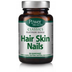 POWER HEALTH - Classics Platinum Range, Hair Skin Nails 30 Caps