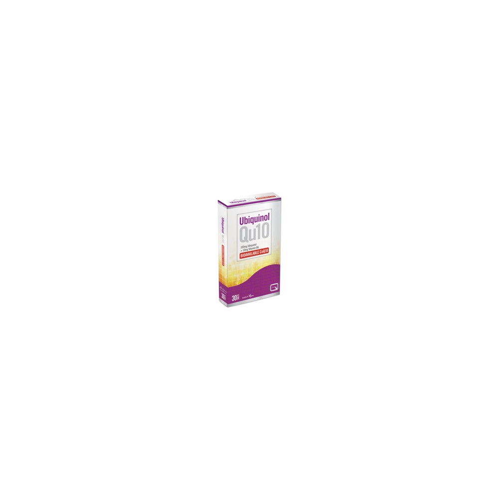 Quest - Ubiquinol 100mg Qu10, 30 TABS