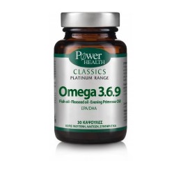 POWER HEALTH - Classics Platinum Range Omega 3.6.9, 30caps