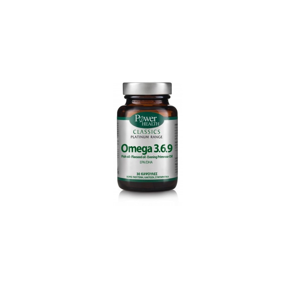 POWER HEALTH - Classics Platinum Range Omega 3.6.9, 30caps