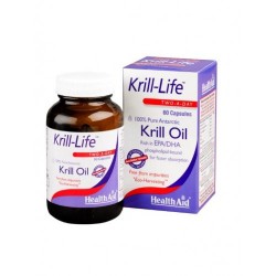 HEALTH AID - Krill Life Krill Oil 500Mg, 60Caps