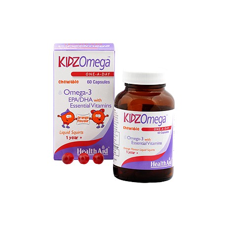 HEALTH AID - Kidz Omega - Chewable 60 caps