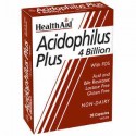 HEALTH AID - Acidophilus Plus 4 Billion, blister 30V.Caps