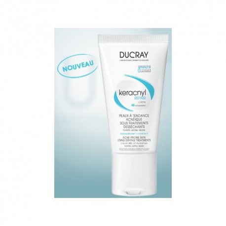 DUCRAY Keracnyl Repair Crème 48h Hydratation 50ml