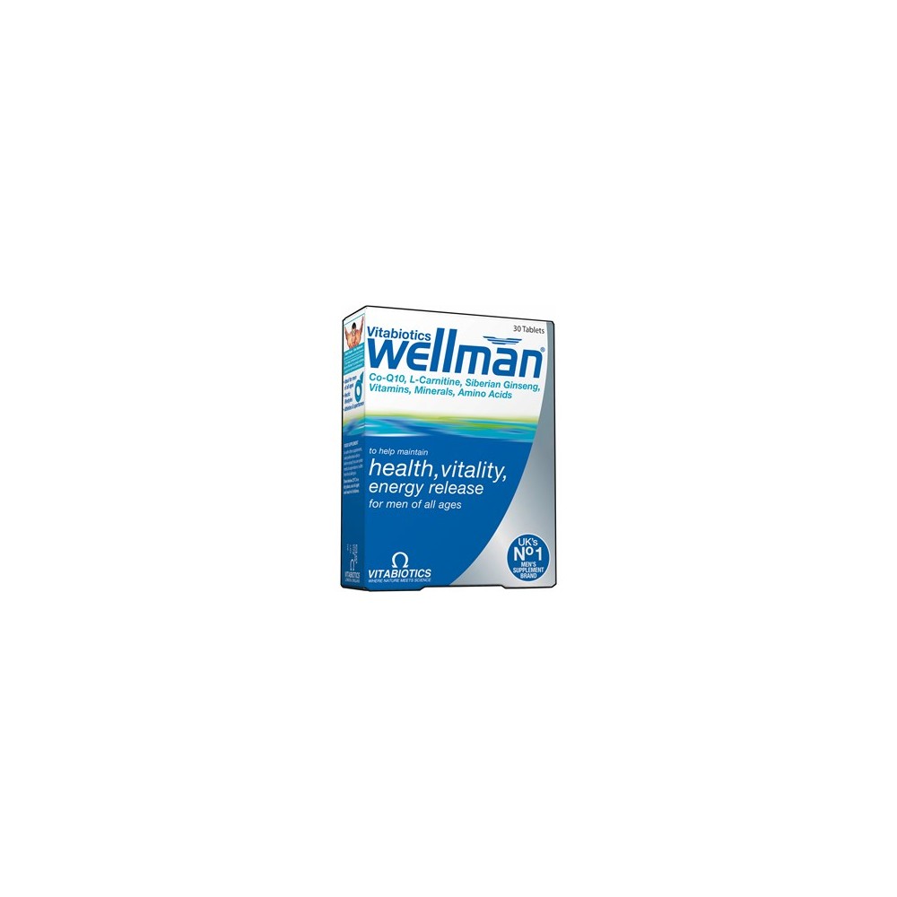 Vitabiotics - Wellman 30 tabs