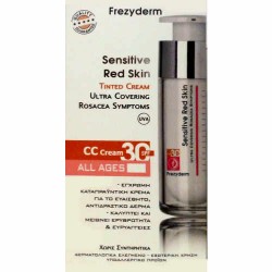 FREZYDERM SENSITIVE RED SKIN TINTED CREAM SPF30 30ml