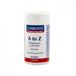 Lamberts - A-Z Multi Vitamins, 30 / 60 Tabs - 30 TABLETS