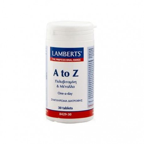 Lamberts - A-Z Multi Vitamins, 30 / 60 Tabs - 30 TABLETS
