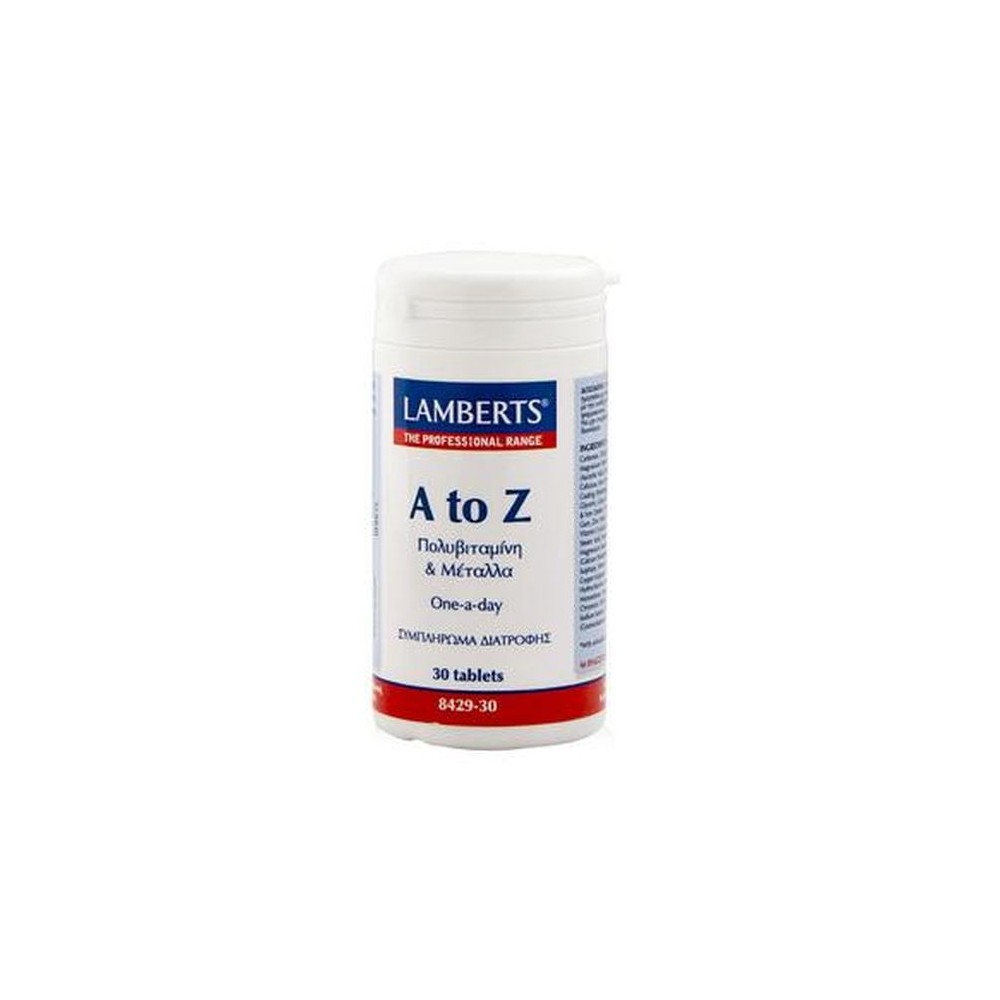 Lamberts - A-Z Multi Vitamins, 30 / 60 Tabs - 30 TABLETS