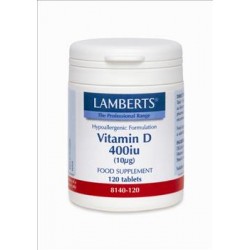 Lamberts - VITAMIN D 400 IU (10 mg) / 1000 IU (25 mg) / 4000IU, 120 TABS - 4000 IU, 120 TABLETS