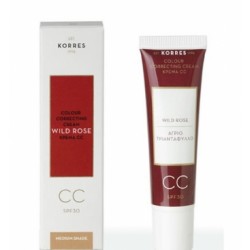 KORRES - ΑΓΡΙΟ ΤΡΙΑΝΤΑΦΥΛΛΟ CC Cream SPF30, 30ml - MEDIUM