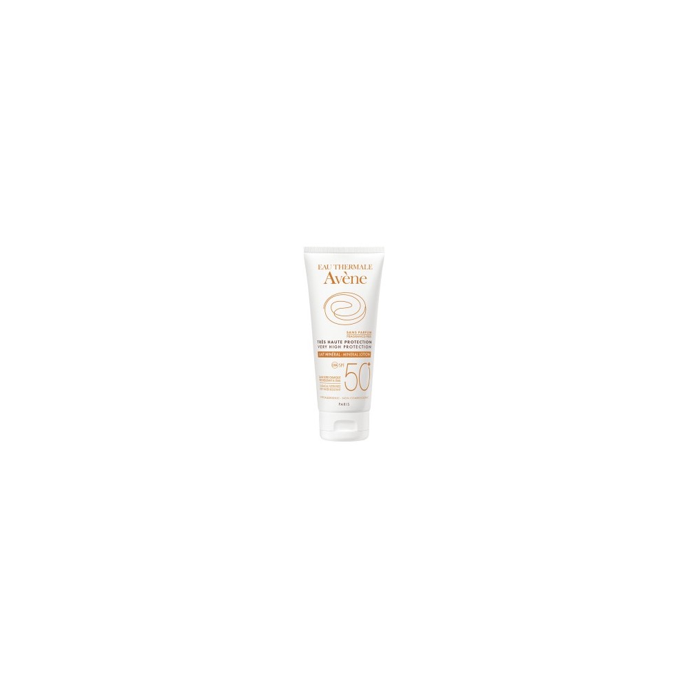 AVENE LAIT MINERAL SPF 50+ FOR INTOLERANT SKIN, 100ml